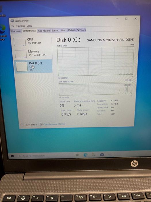 HOPE AMANET P2-Laptop hp 15-fc0038 la cutie