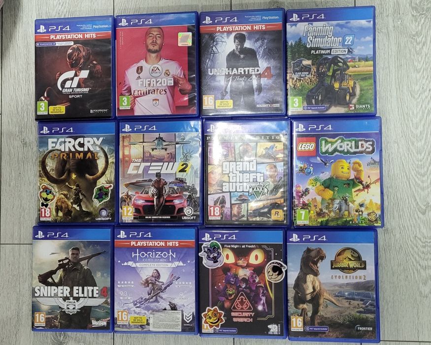 PS4 + 12 jocuri  1TB