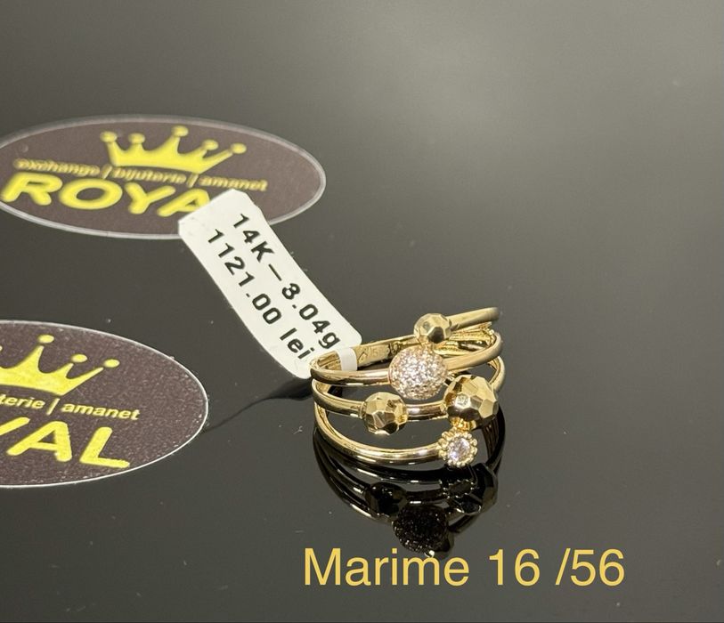Bijuteria ROYAL : Inel AUR 14K / 3.04 GR
