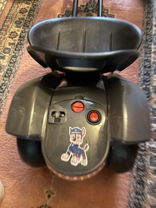 Kart Electric Pliabil Pentru Copii, 3-7 Ani, Negru, 12V, 4,5 Ah