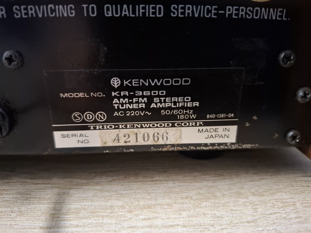 Kenwood  KR -3600 vintage