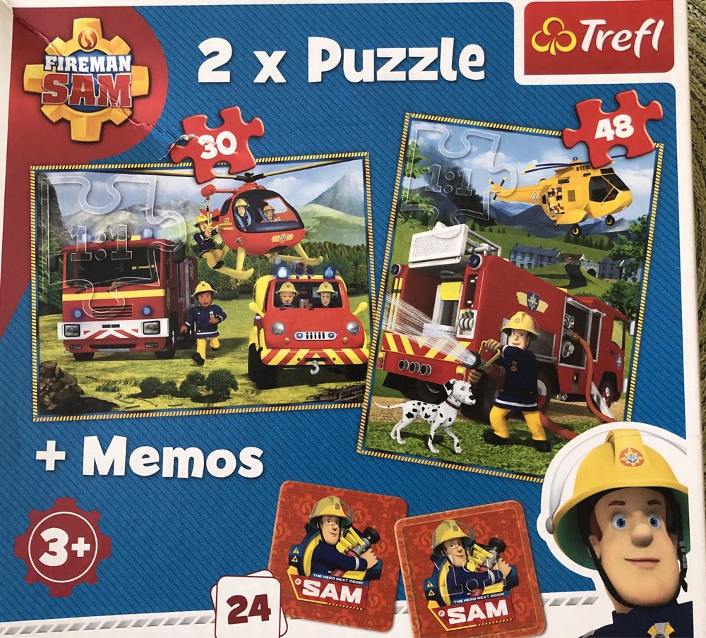 4 пъзела Ravensburger и Trefl 3+, 4+, 5+, много запазени