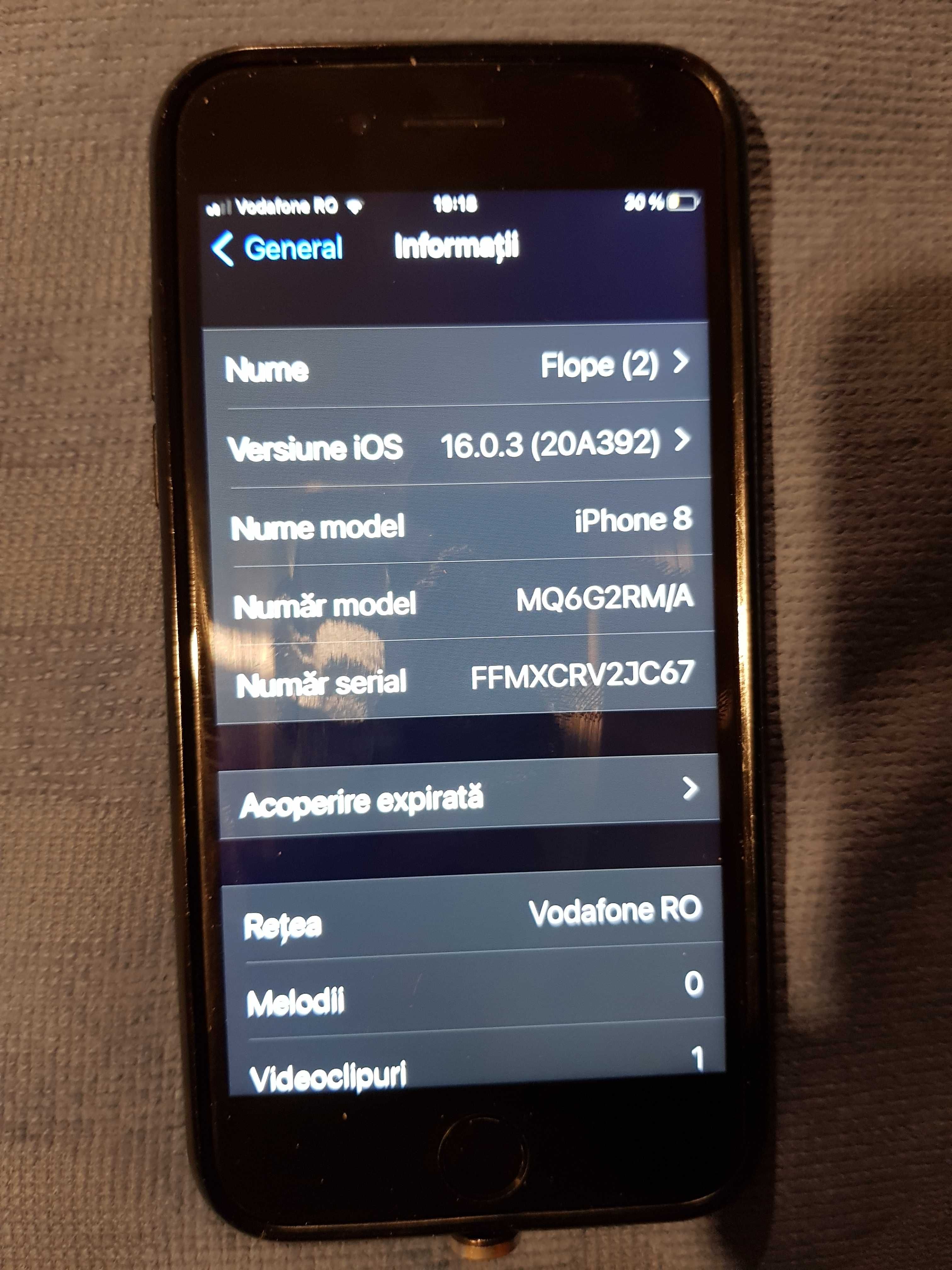 Iphone 8 64Gb liber de retea  9.5/10