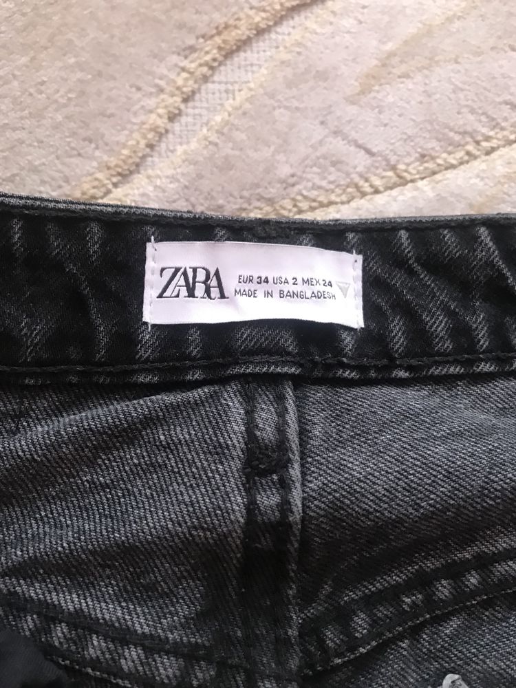 Джинсы женские б/у Zara Зара р.40 (EUR 34)