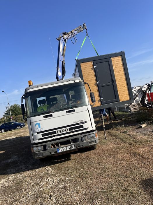 Servicii transport marfa cu macara