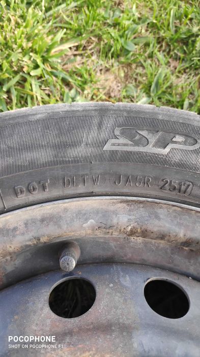 Гуми с джанти 4x100 175/65 R15 цената е за 4 броя!