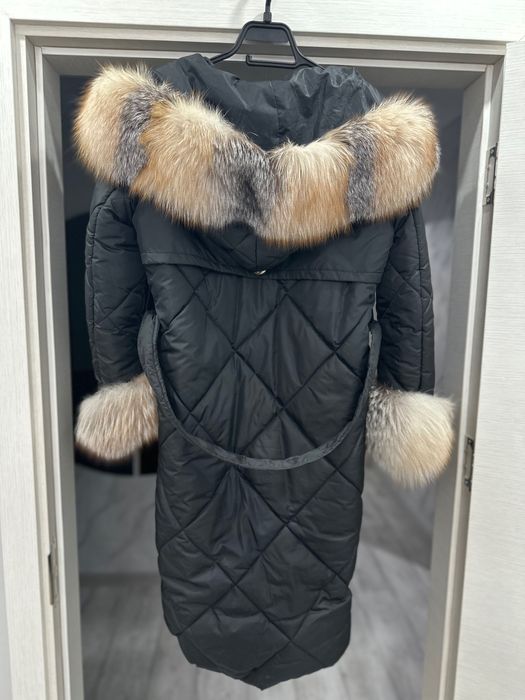 Топло палто/ яке естествен косъм