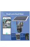 Camera ROBOCAM dubla cu panou solar 4G