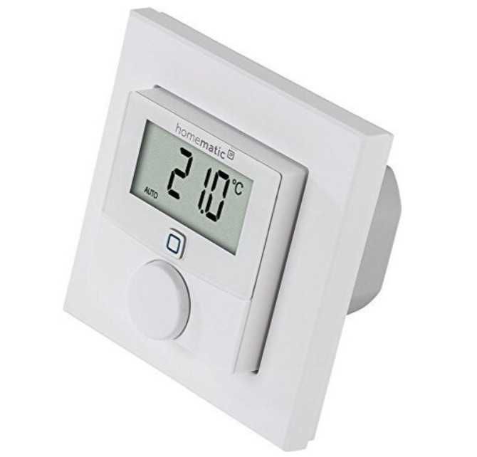 Termostat de perete Homematic IP cu ieșire de comutare 230V