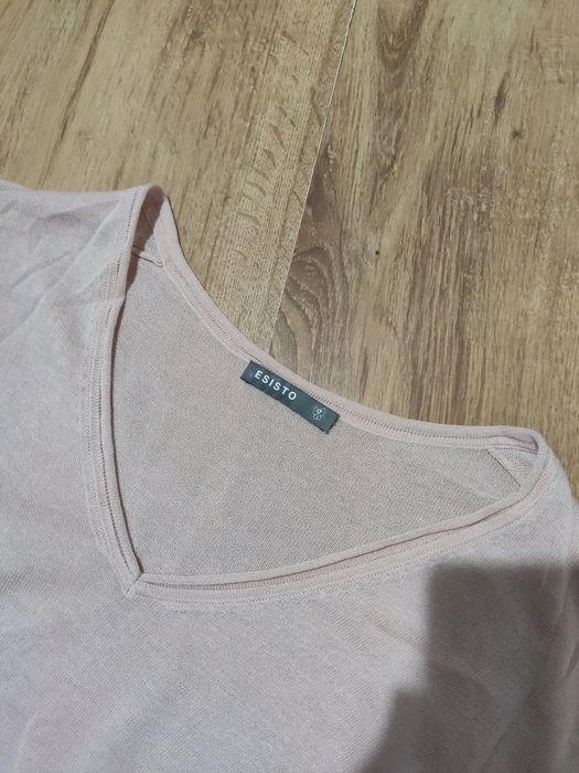 Bluza dama din mătase și casmir mărimea M