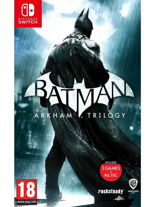 Nintendo Switch. Batman: Arkham Trilogy