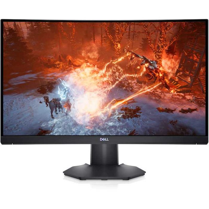Monitor nou Gaming curbat LED DELL S2422HG, 23.6", Full HD, AMD