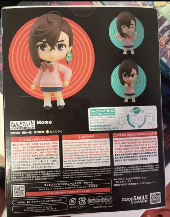 Momo Ayase Dandadan nendoroid figurina