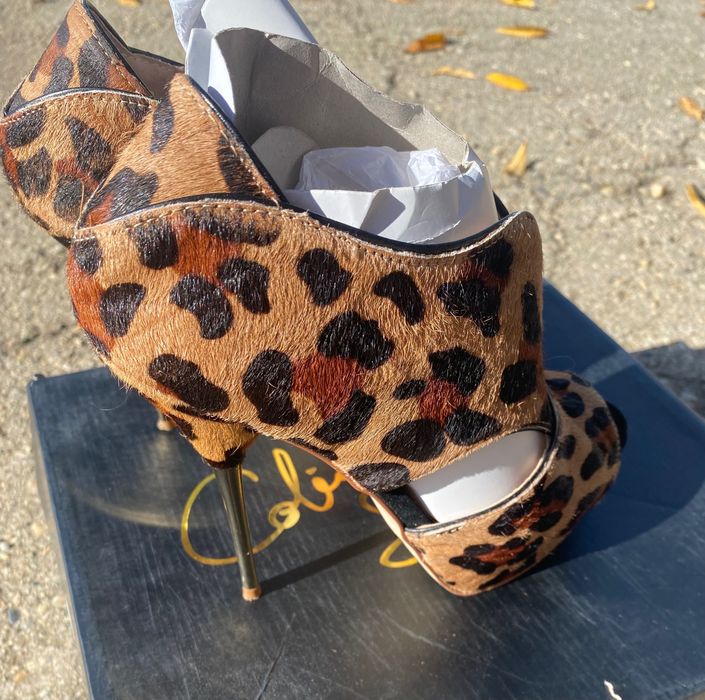 Botine animal print