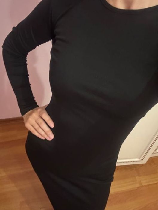 Платье черный черное көйлек койлек скимс длинное