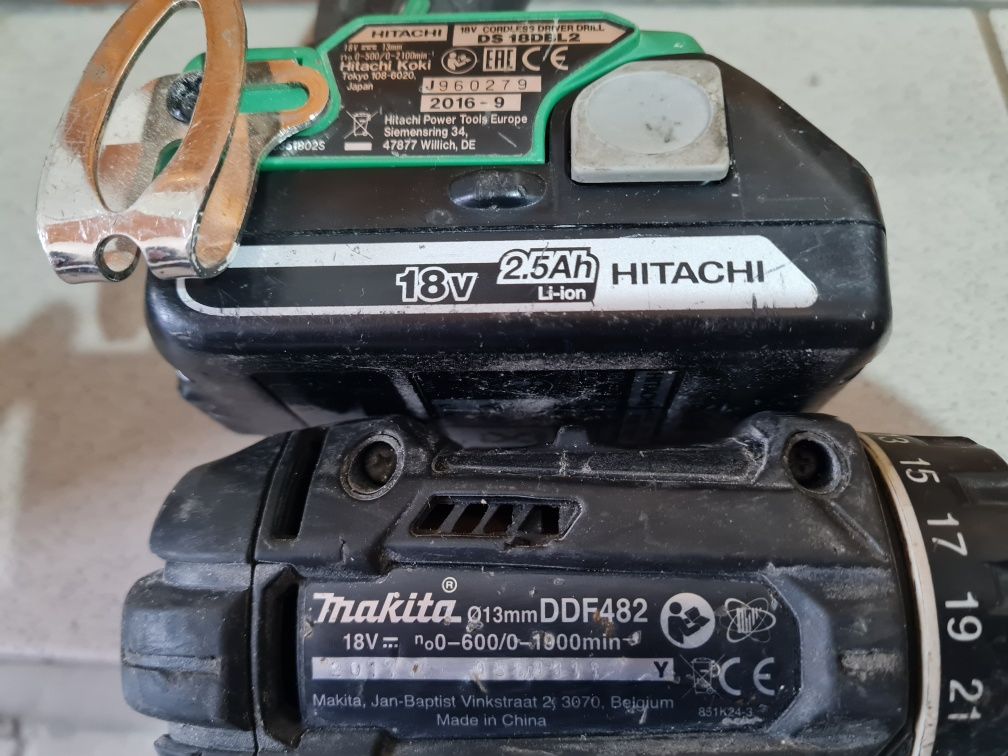 Filetante Makita DDF482 Hitachi DS18DBL2 Bosch Metabo 
masterfil