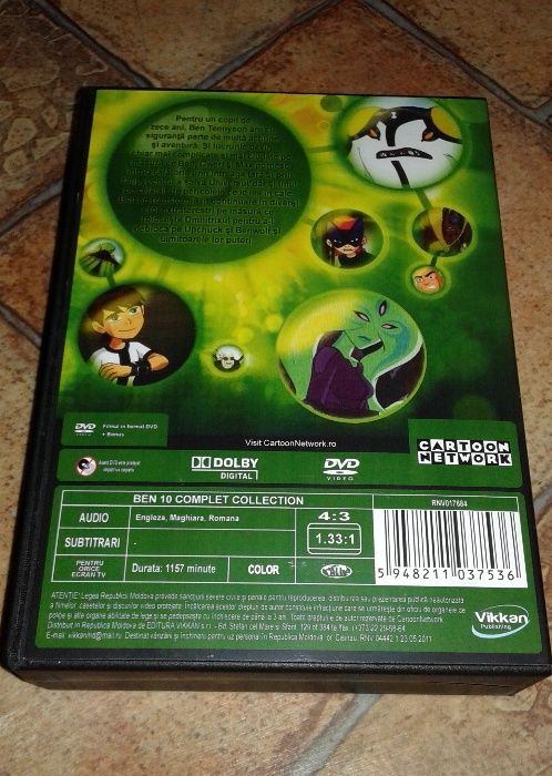 BEN 10 - colectie completa 12 DVD - dublat romana