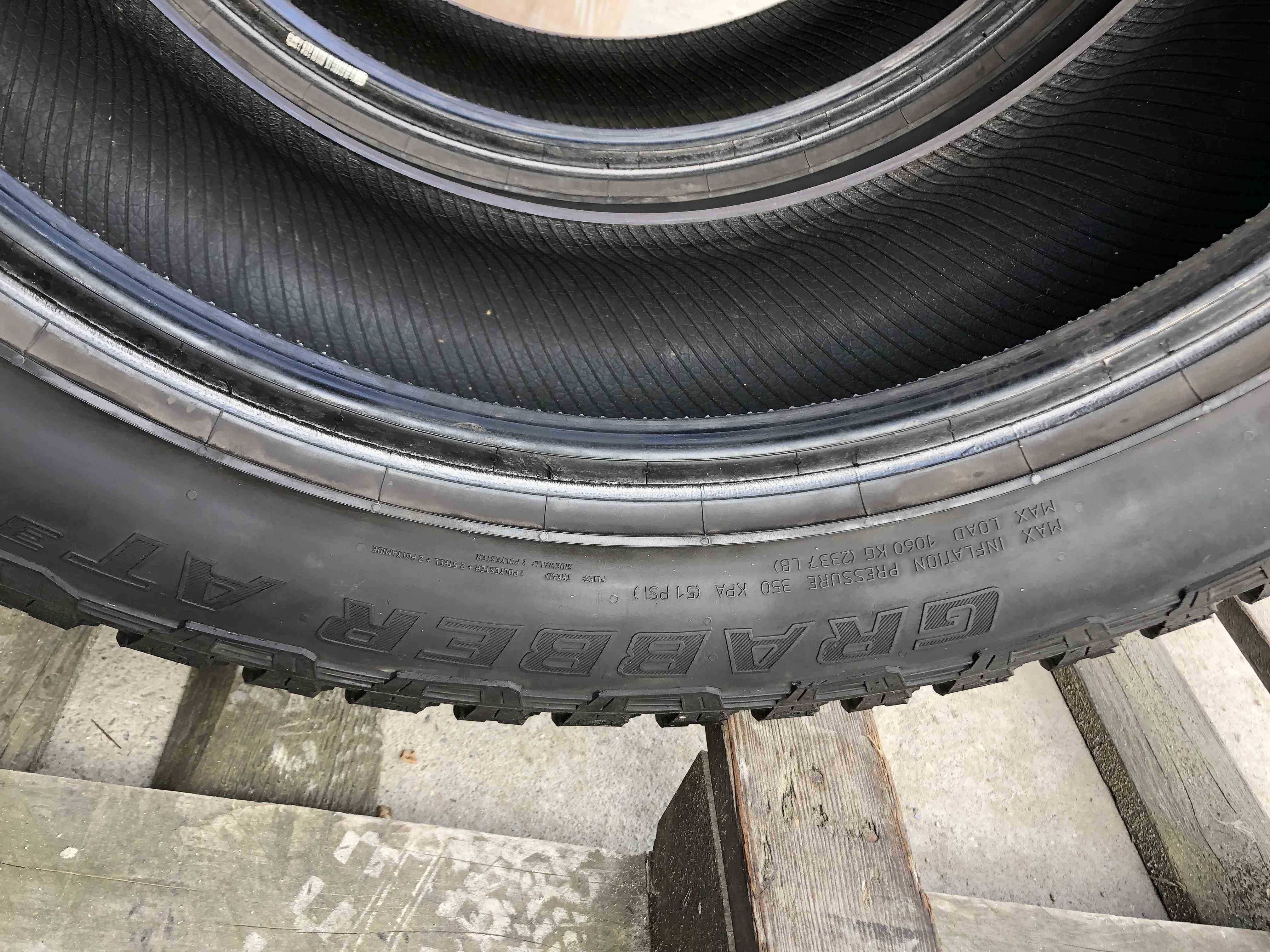 SET 2 Anvelope All Season 255/55 R20 GENERAL Grabber AT 110H