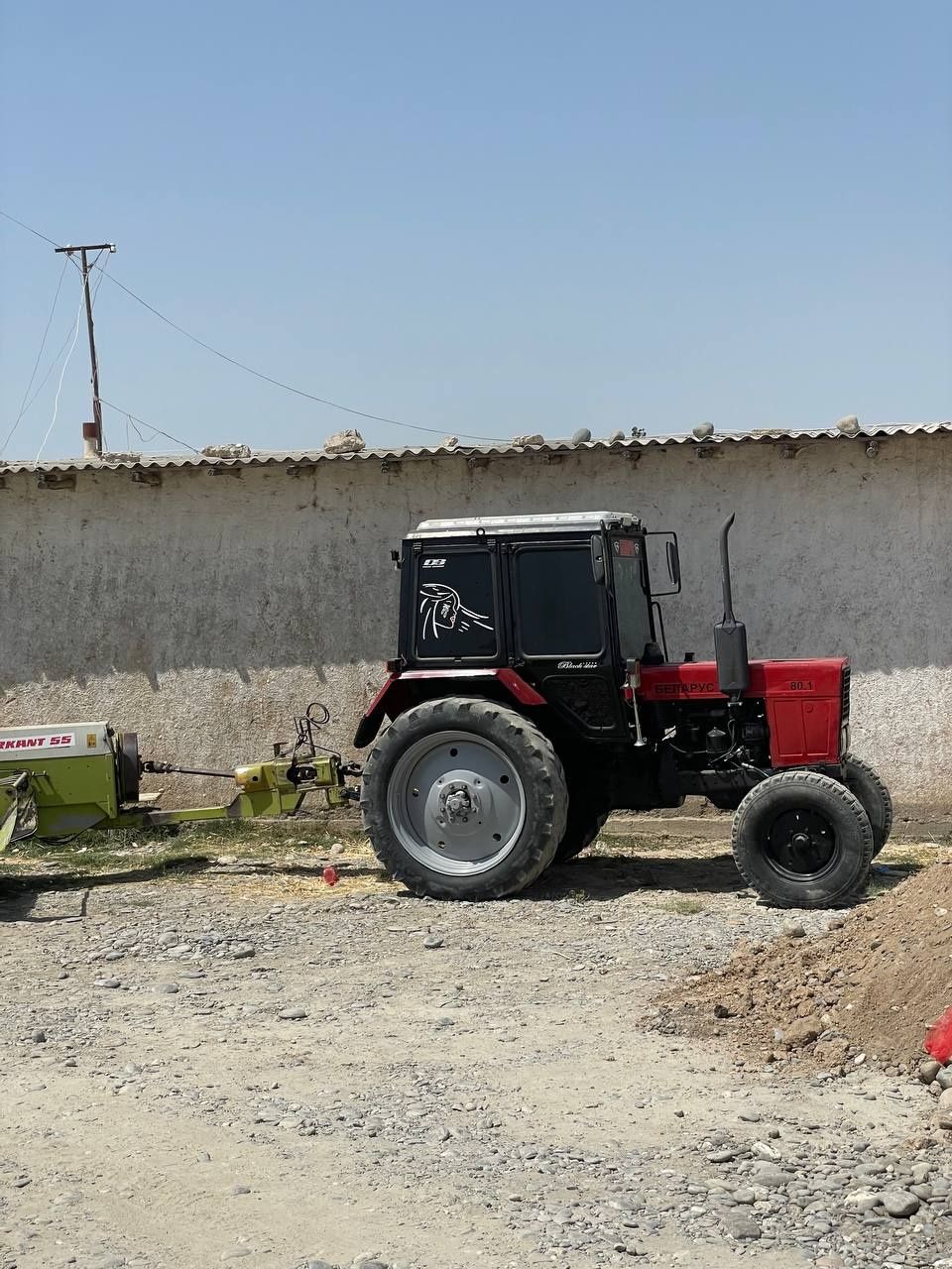 Belarus MTZ-80 holati ideal Traktor sotiladi