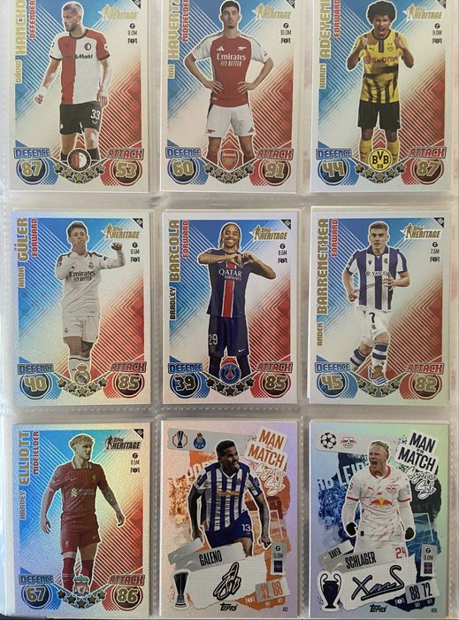 Topps Match Attax 2024/25 карти