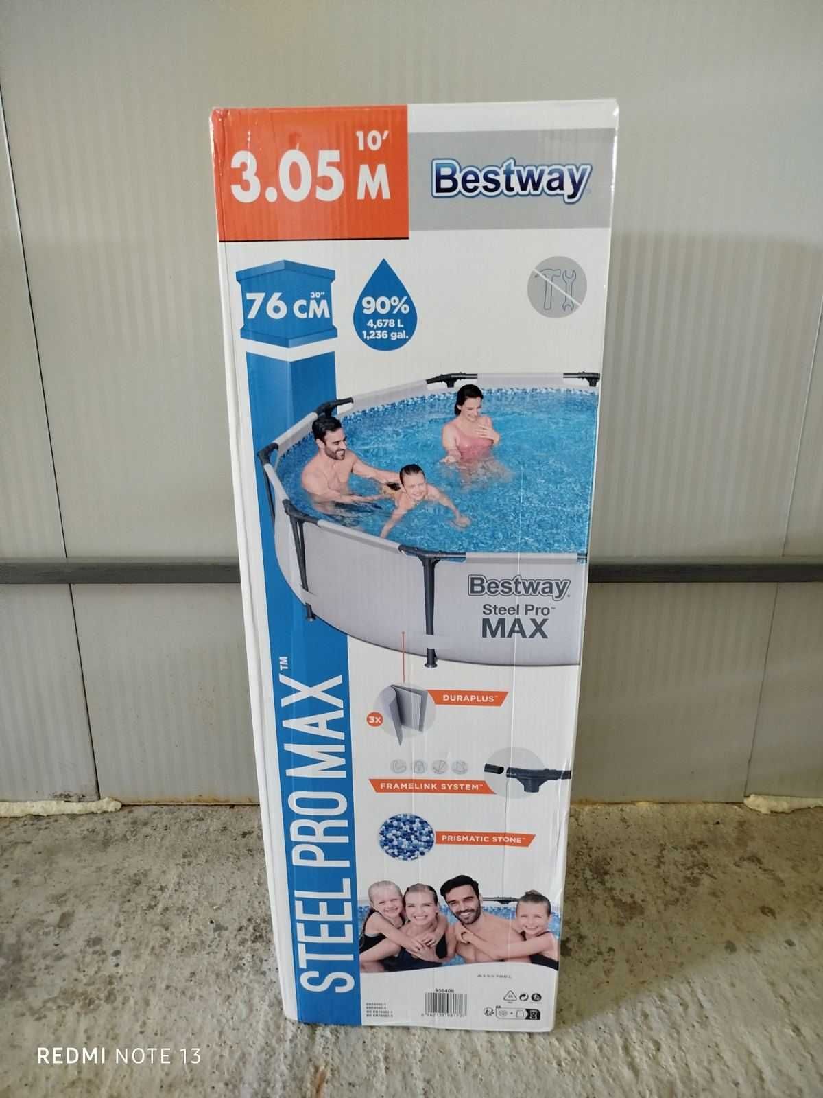 Продавам басейн Bestway 3,05×76