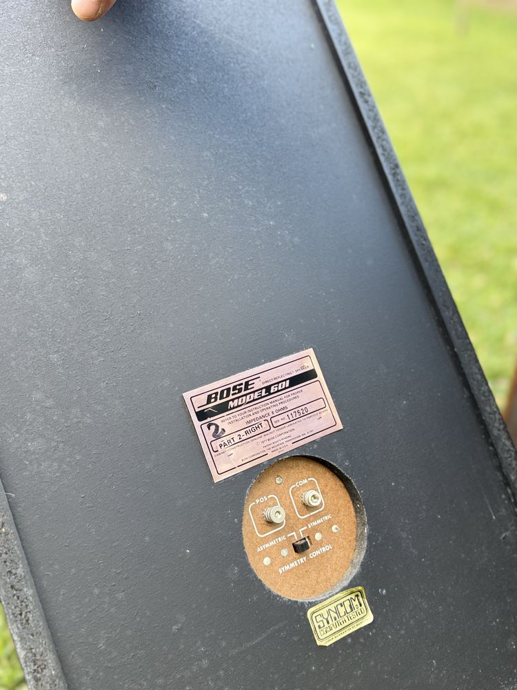 Boxe bose model 601