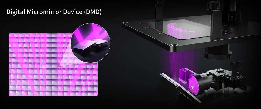 3d DLP принтер ANYCUBIC Photon D2 лазерен