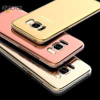Husa Silicon cu pietricele pt. Samsung Galaxy S8 , S8+ , S8 Plus , S9