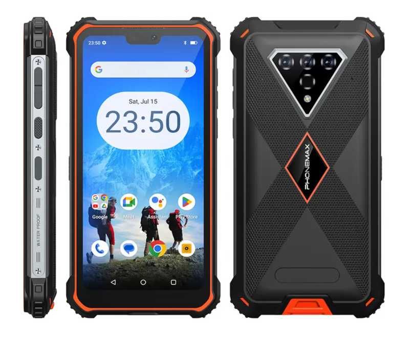 Phonemax M10 6GB/128GB, 48MP, 10000mAh, защита IP69/IP69K/MIL-STD-810H