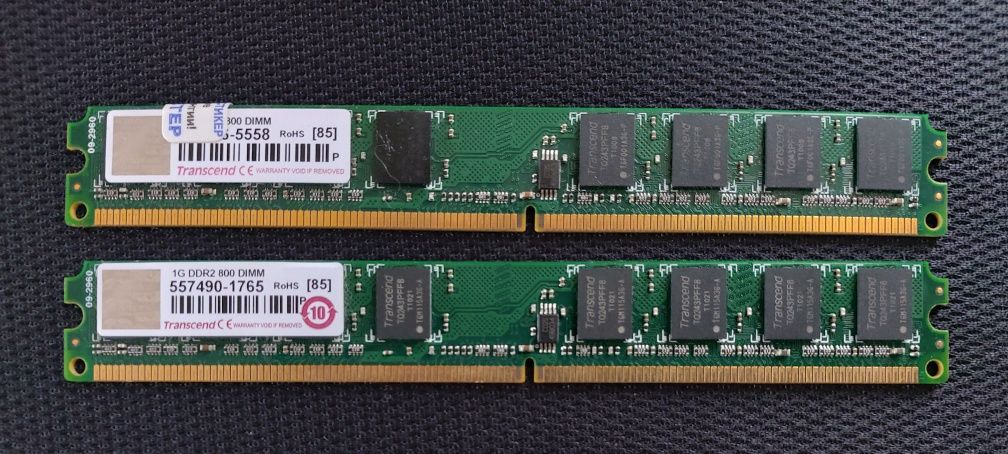 ОЗУ DIMM DDR2 800 1GB x2