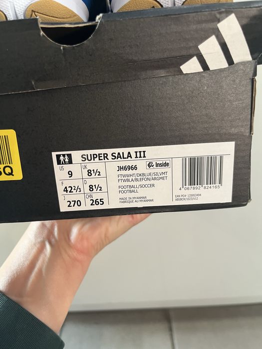 Adidas super sala III номер 42