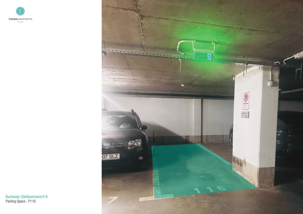 Locuri de parcare subterane de închiriat in complex Dynamic City