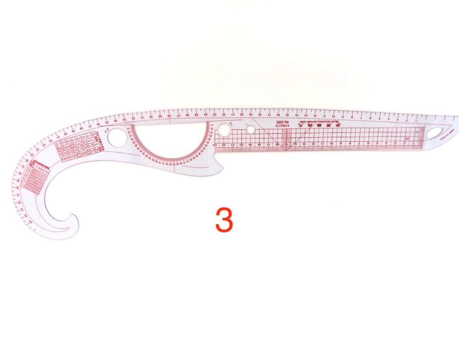 Пластмасови шивашки кривки, линия, метър, шаблон за моделиране, кривка