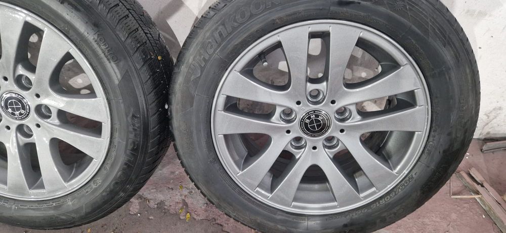 Jante BMW r16 anvelope iarna