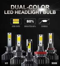 Bec Led H4 Bi Lunga Si Scurta BICOLOR Can-Bus