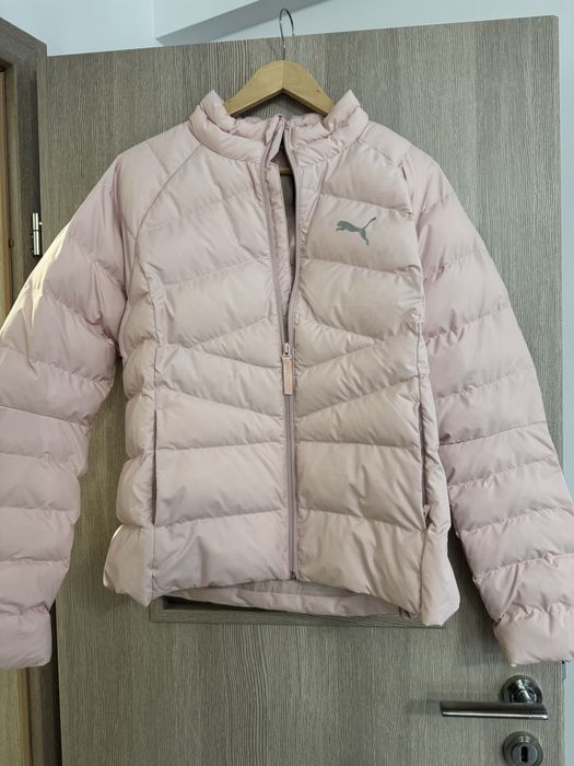 Geaca Puma roz toamna-iarna