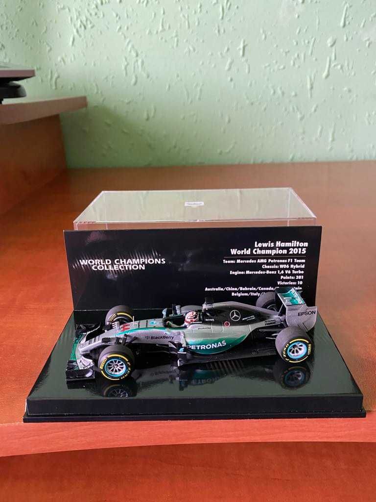 колекция на  Lewis Hamilton Формула 1  Minichamps - мащаб - 1.43