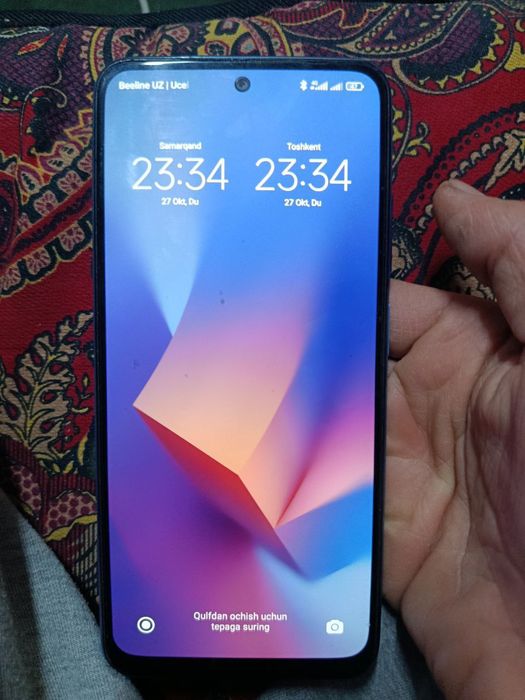 Redmi not 10 s holati ideal aybi umuman yoq