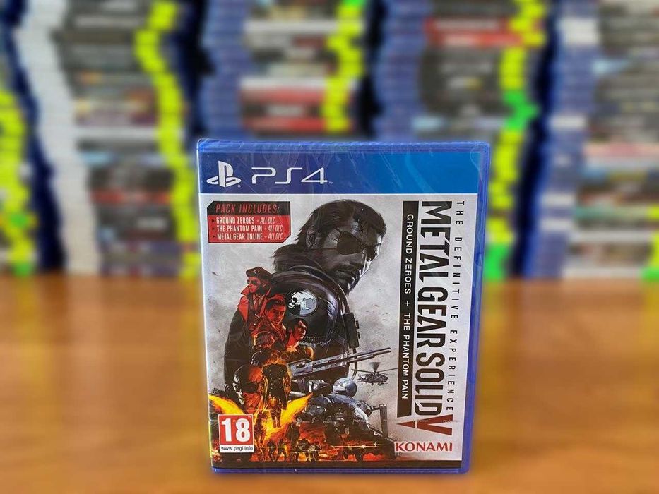 Новый Metal Gear Solid V: The Definitive Experience PS4/PS5 Много Игр