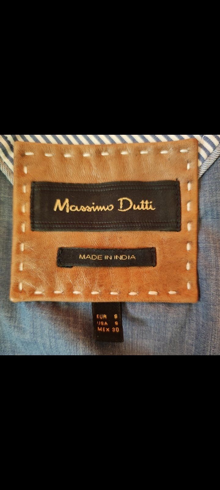 Дамско кожено яке Massimo Dutti