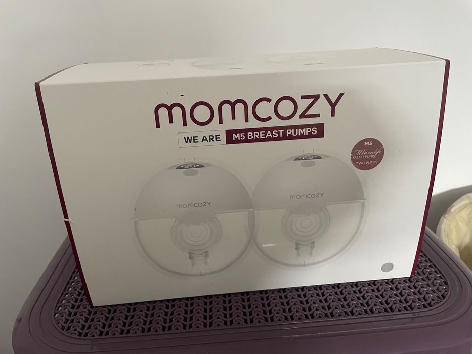 Hands free Електрическа двойна помпа за кърма Momcozy