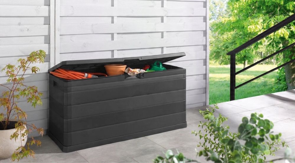 Cutie de grădină 280L Livarno 117x45x56cm
