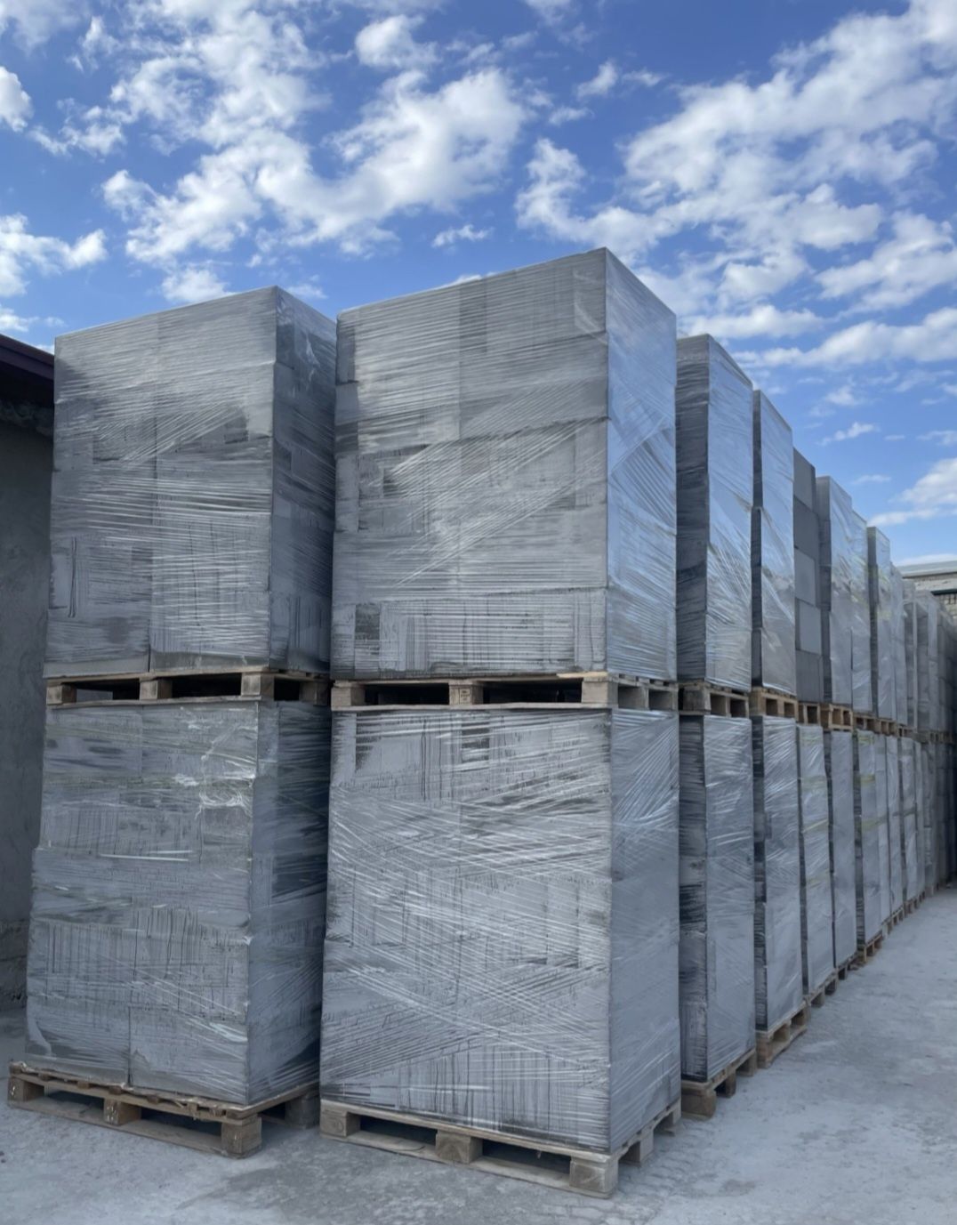 Газоблок в наличии ровный. Газаблок