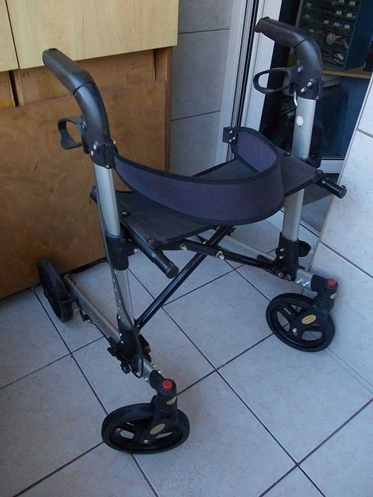 Rolator aluminiu TOPRO TROJA 2G,cadru mers 4 roti ortopedic,pliabil