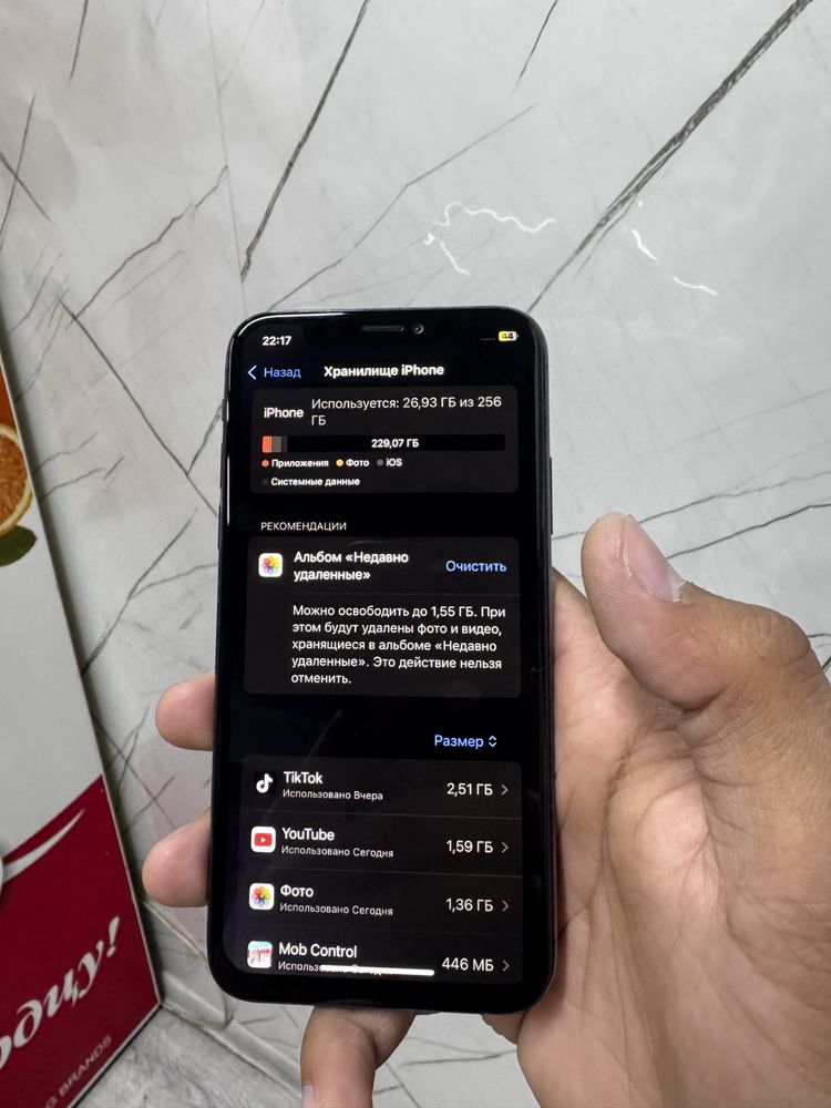 iPhone XS 256 gb 100%