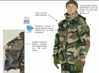 Costum impermeabil gore tex armata franceza legiunea straina caluflaj
