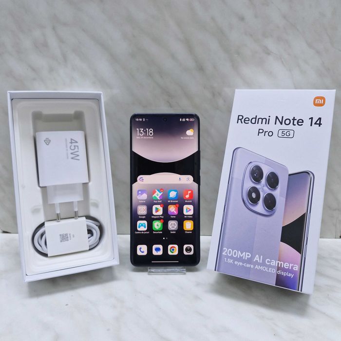 Xiaomi Redmi Note 14 Pro 8GB RAM, 256GB, 5G Zeus Amanet Militari 33603