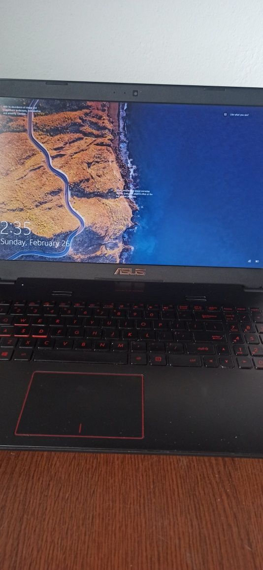 Laptop Asus gl552v