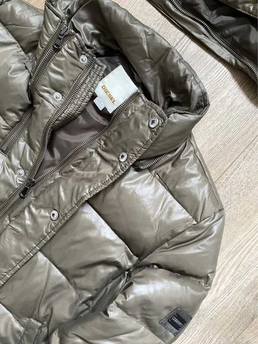 DIESEL geaca puf marime L (merge pentru M)