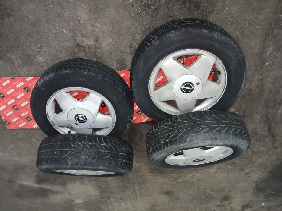 Jante Opel Astra G cu cauciucuri de iarna